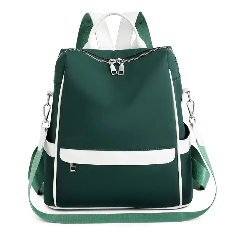 Preppy Style Women Backpack Nylon Schoolbags For Teenage Girl