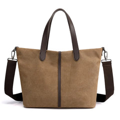Retro Women Shoulder Bag Handbag High Capacity Portable Messenger Bag