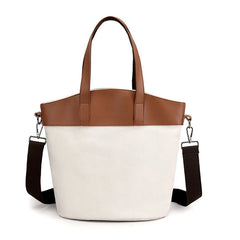 Summer Girls Handbag Canvas Tote Bag College Crossbody Shoulder Bag