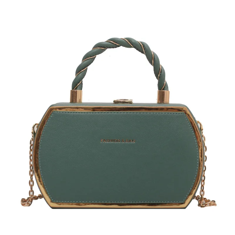CGCBAG Shoulder Bag High PU Leather Chain Crossbody Bags