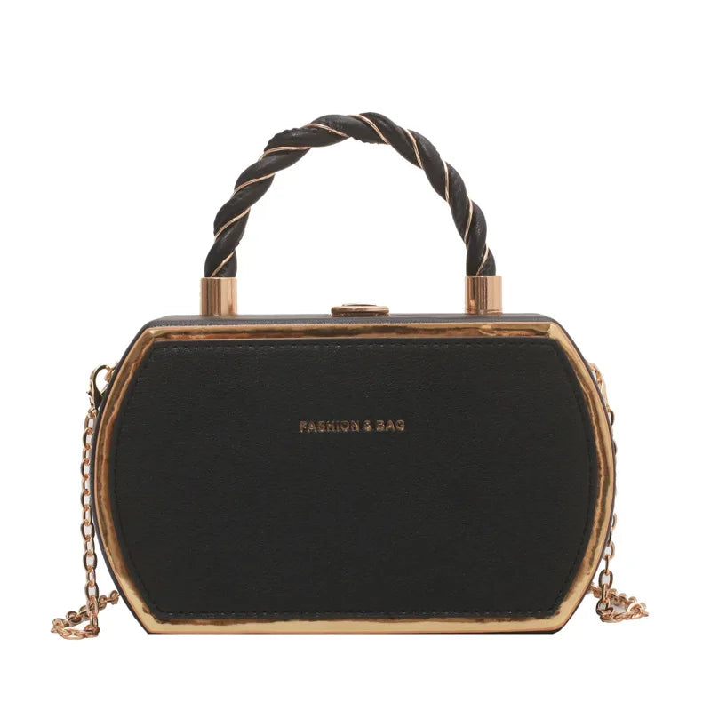 CGCBAG Shoulder Bag High PU Leather Chain Crossbody Bags