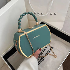 CGCBAG Shoulder Bag High PU Leather Chain Crossbody Bags