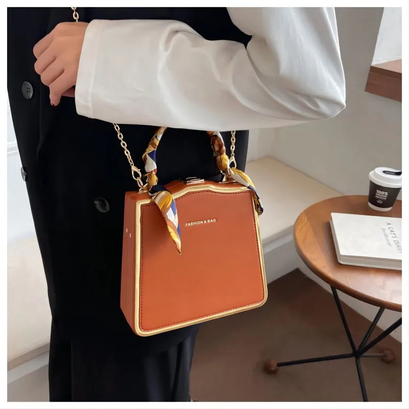 Vintage Handbag Women Shoulder Bag PU Leather Crossbody