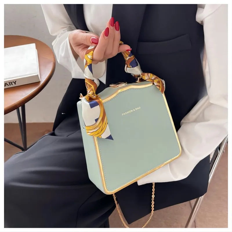 Vintage Handbag Women Shoulder Bag PU Leather Crossbody