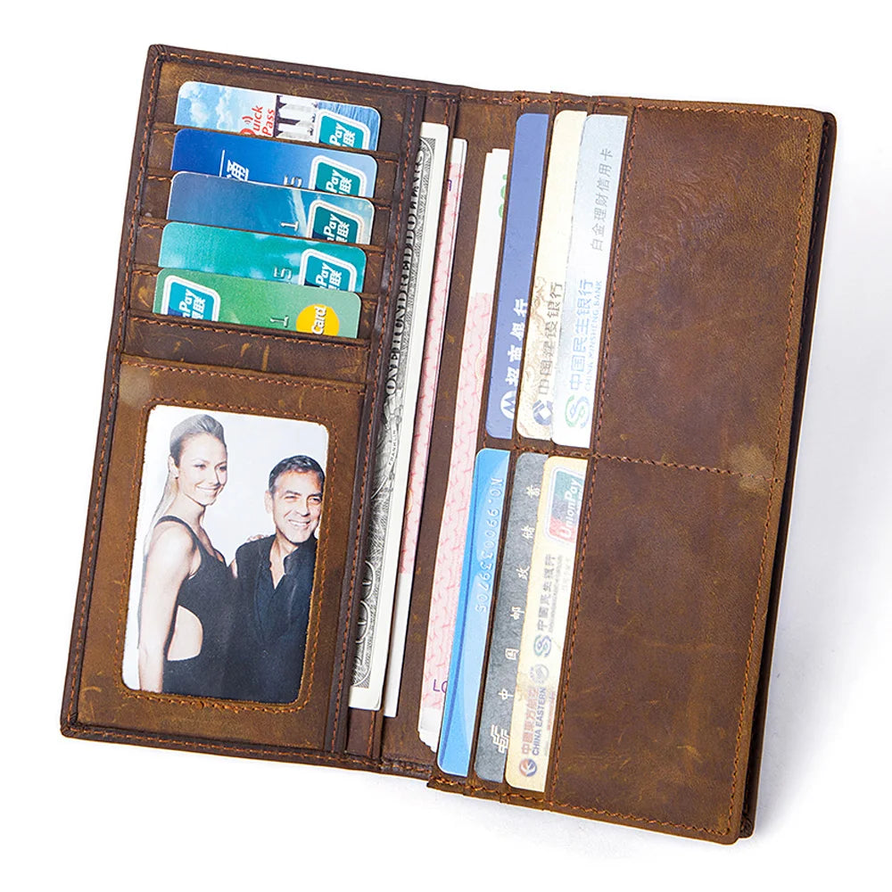 Vintage Men's Leather Wallet Guaranteed Quality Purse