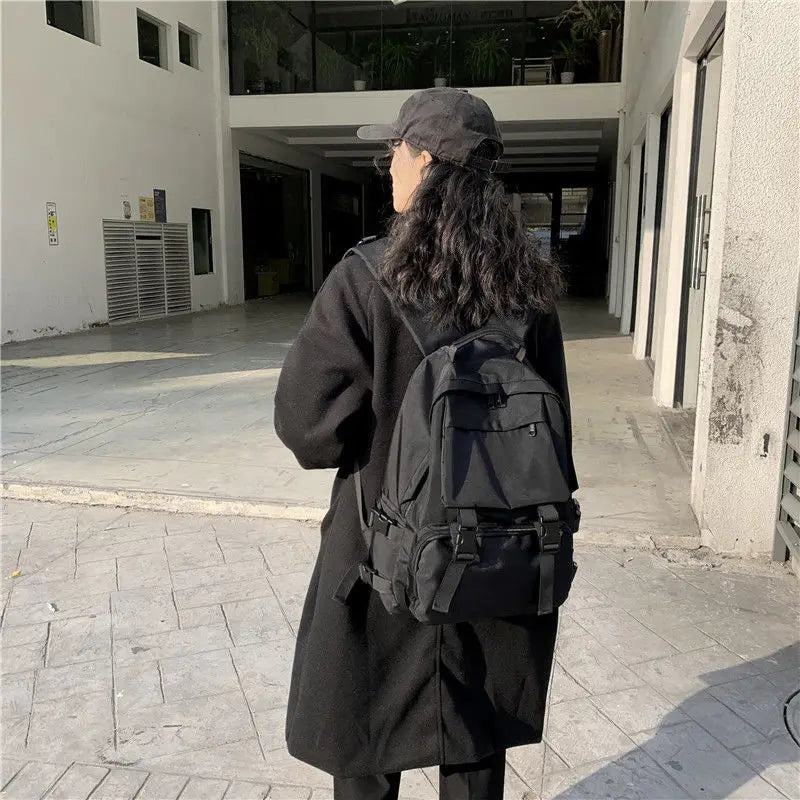 Travel Canvas Backpack Schoolbag Women Mochila Feminina Bagpack School Bags
