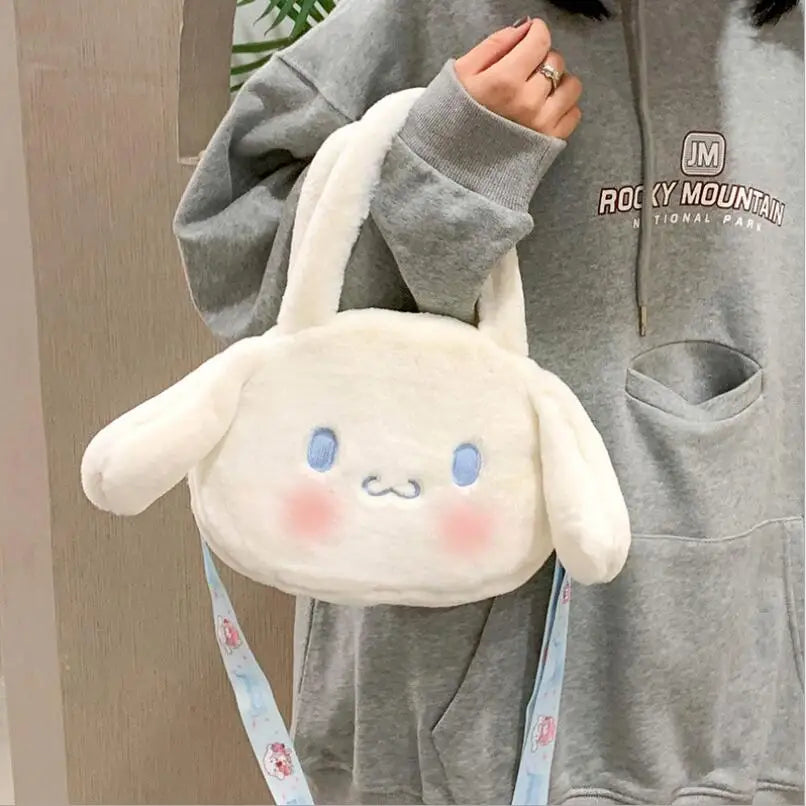 COOLFEL Rabbit Animals Messenger Bag Purse Princess Bag
