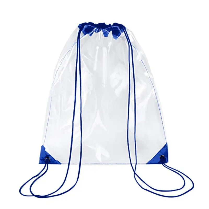 CPDD Clear Drawstring Backpack Gym Bag