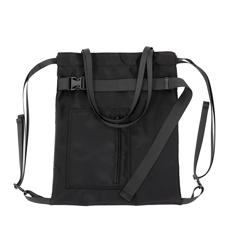 CTRLLOCK Streetwear Straps Pocket Nylon Sports Bag