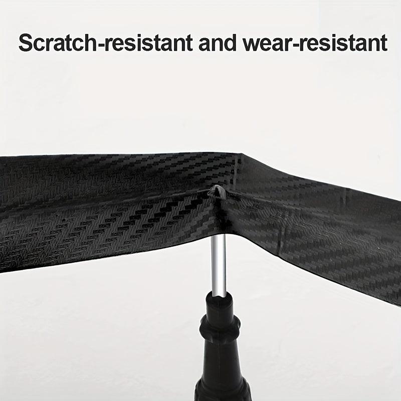 3D Carbon Fiber Sticker Protects Car from Scratches and Water Damage