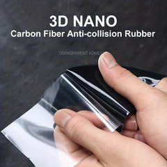 3D Carbon Fiber Sticker Protects Car from Scratches and Water Damage
