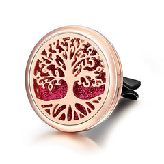 Car Aromatherapy Clip Aroma Diffuser Locket Essential Air Freshener Vent Clip