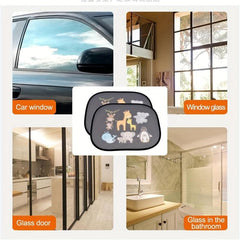 Car SunShade Side Window Sunshade UV Protection Travel Accessory