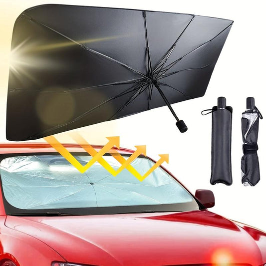Foldable Car Windshield Sun Shade Umbrella Cover Reflective Sunshade