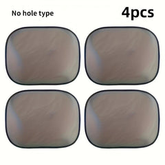 2pcs Car Side Window Sunshade Stickers Heat Insulation for Most Cars