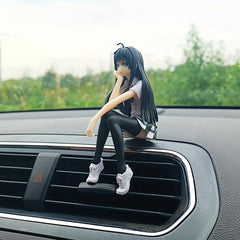 Car Decoration Student Girl Cartoon Anime Characters