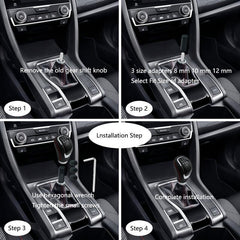 Upgrade Your Ride with 5 Speed Leather Gear Shifter Knob