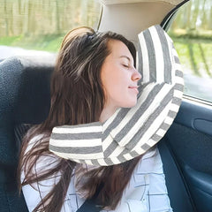 Car Seat Travel Pillow Neck Support Cushion Pad Soft Headrest Shoulder Pad