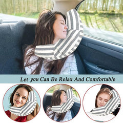 Car Seat Travel Pillow Neck Support Cushion Pad Soft Headrest Shoulder Pad