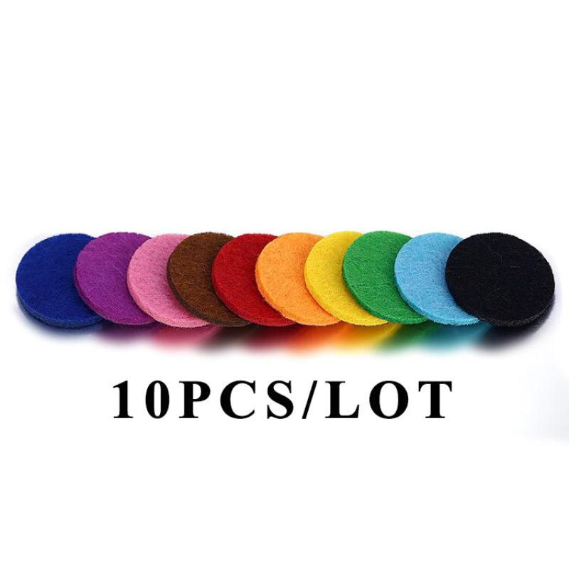 Aromatherapy Locket Car Diffuser Air Freshener with 10pcs Pads