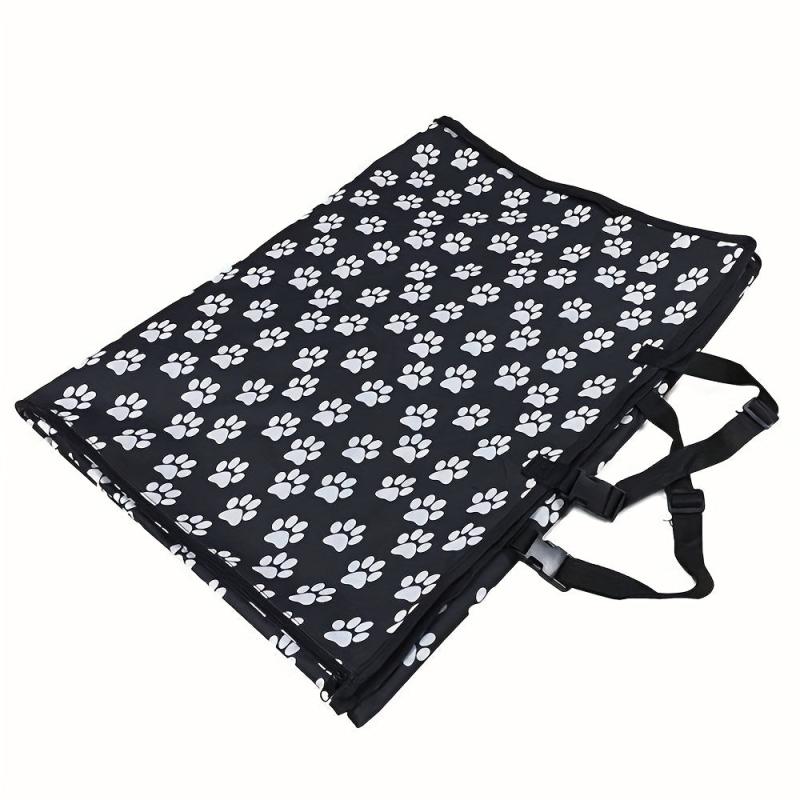 Waterproof Pet Car Rear Seat Cover Mat for Dogs Cats