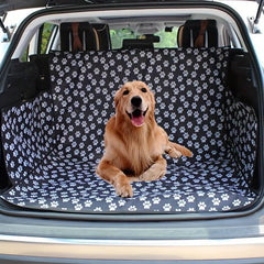 Waterproof Pet Car Rear Seat Cover Mat for Dogs Cats
