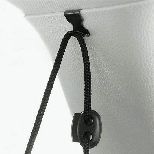 2pcs Taxi Car Sun Shade Privacy Curtain Set