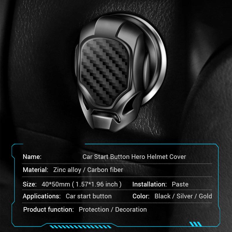 Universal Car Auto Engine Start Stop Button Decor