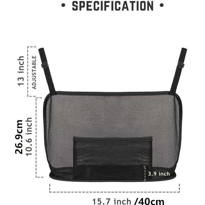 Car Seat Net Pocket Handbag Purse Holder Organizer