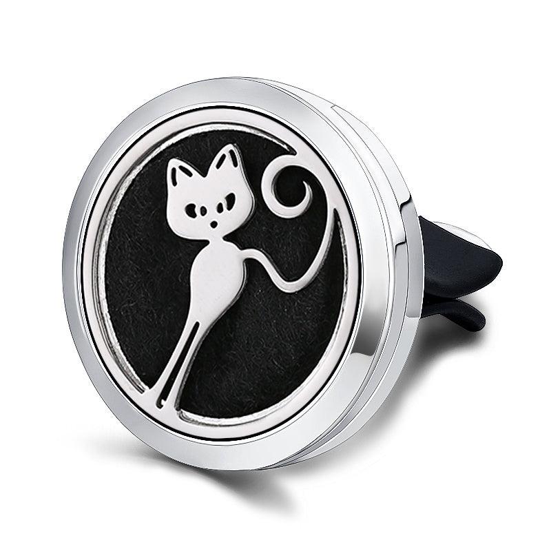 Aroma Locket Car Diffuser Air Freshener Purifier with 10 Pads