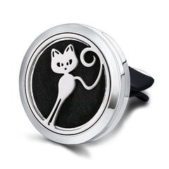 Aroma Locket Car Diffuser Air Freshener Purifier with 10 Pads