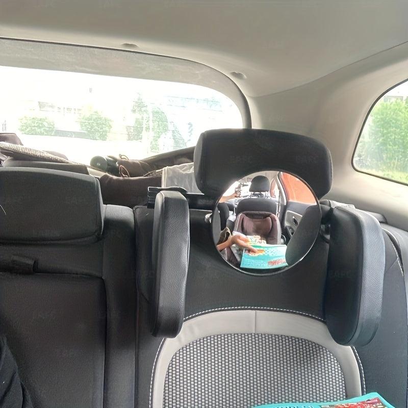 Car Mirror Wide Angle Convex Mirror Infant Toddler Child Adjustable Rearview