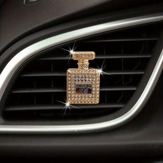 Rhinestone Perfume Clip for Car Air Outlet