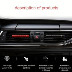Car Air Outlet Perfume Aromatherapy Solid Car Fragrance
