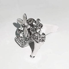 2-Piece Artificial Crystal High Heel & Magic Bag Vent Clips