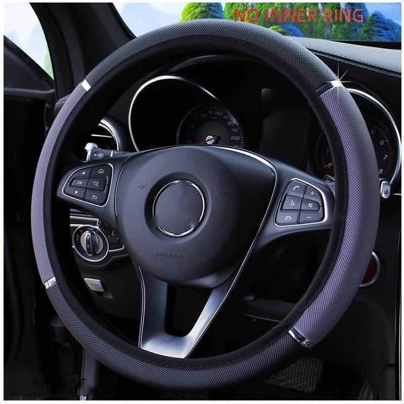 Foaming Metal Strip Car Steering Wheel Cover