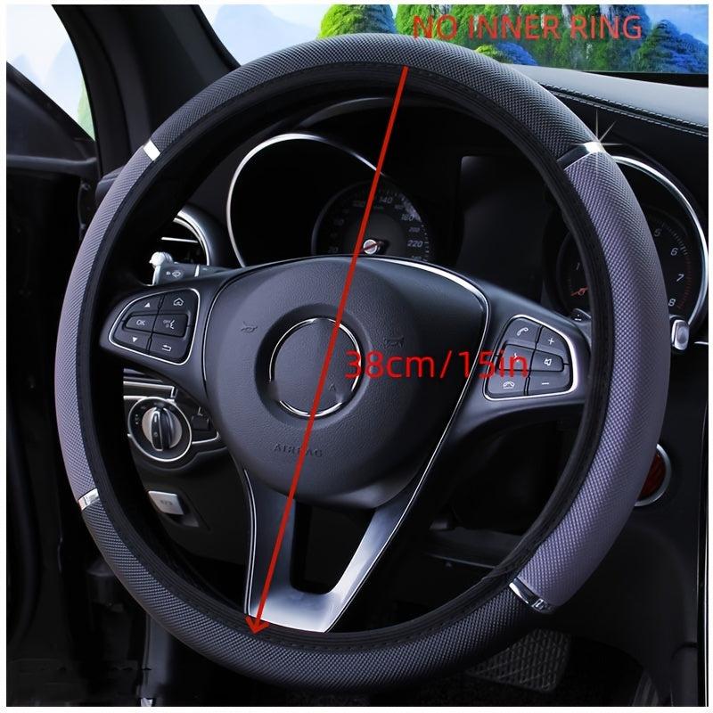 Foaming Metal Strip Car Steering Wheel Cover