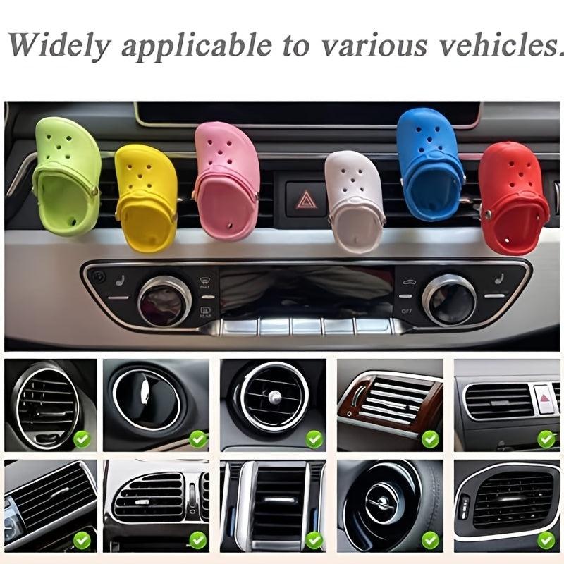 3pcs Car Fragrance Perfume Diffuser Ventilation Clip Shoe Shaped Car Decor