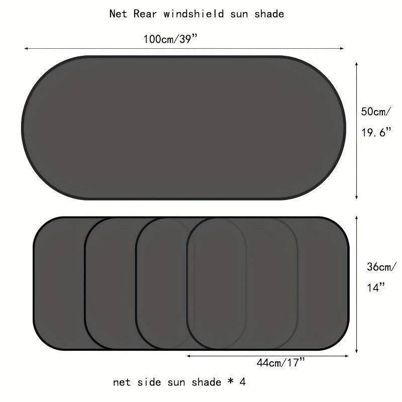 Car Mesh Sunshade Heat Insulation Sunshade Blocking