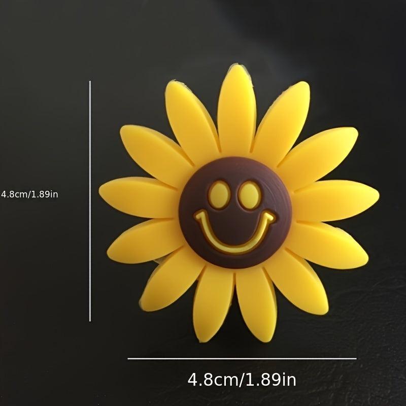 Sunflower Happy Face Car Air Outlet Fragrant Perfume Diffuser Clip