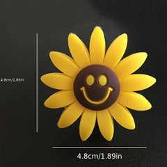 Sunflower Happy Face Car Air Outlet Fragrant Perfume Diffuser Clip