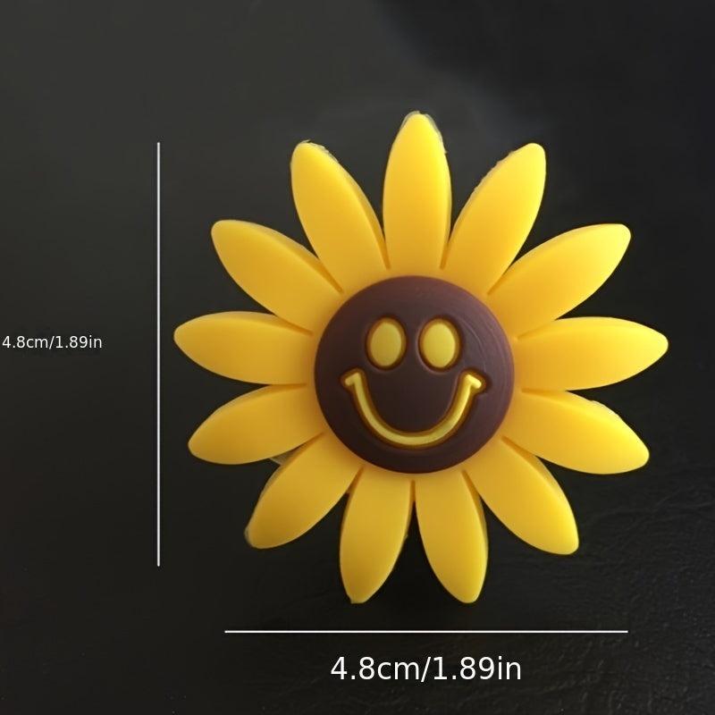 Sunflower Happy Face Car Air Outlet Fragrant Perfume Diffuser Clip