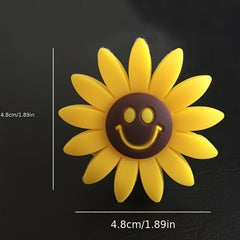 Sunflower Happy Face Car Air Outlet Fragrant Perfume Diffuser Clip