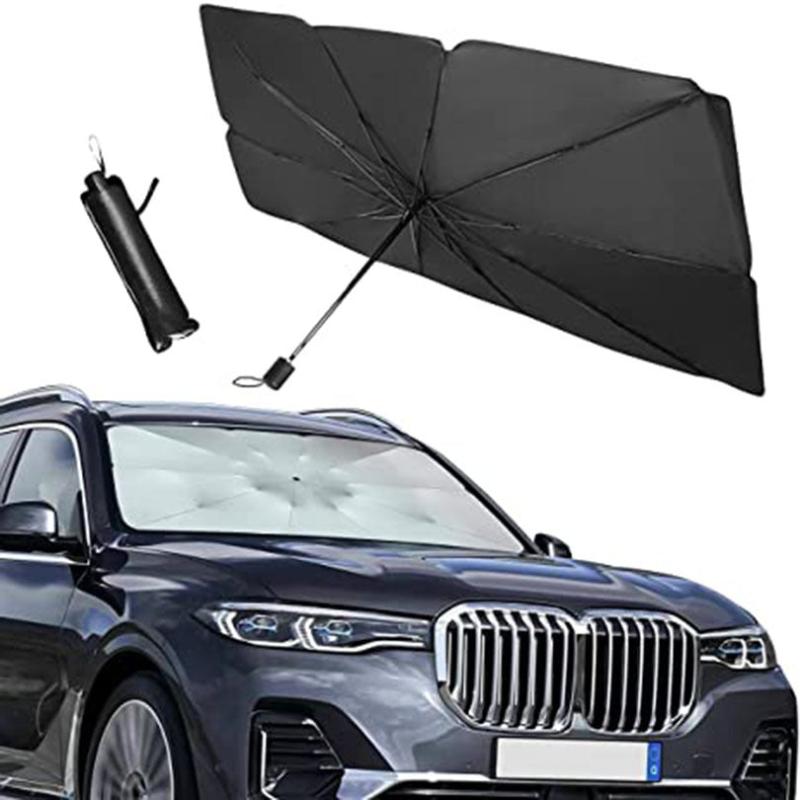 Car Windshield Sun Shade 78x132cm Foldable Umbrella Sunshade Cover