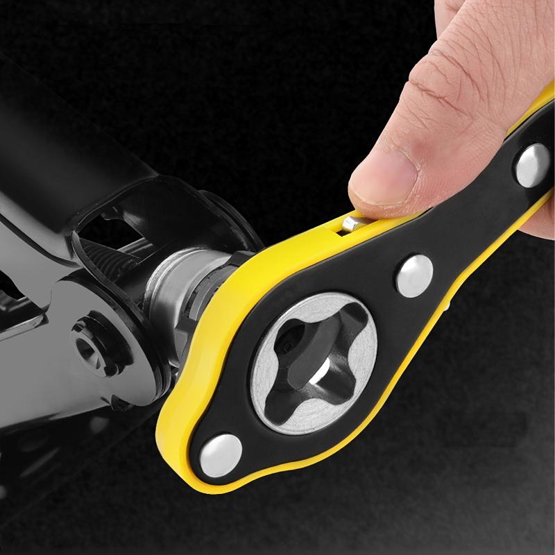 Labor Saving Jack Ratchet Wrench Lug Wrench Long Handle Tire Jack Car Jack Wrenc