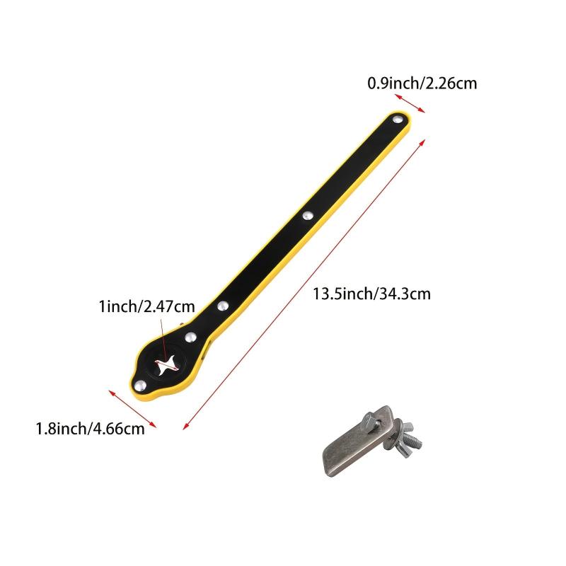 Labor Saving Jack Ratchet Wrench Lug Wrench Long Handle Tire Jack Car Jack Wrenc