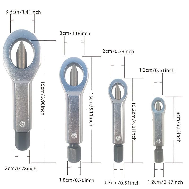 1pc Metal Nut Splitter Manual Nut Breaker & Remover Extractor