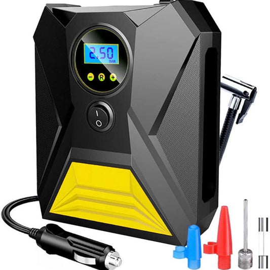 DC Portable Air Compressor 150 Psi Inflator with LED Light