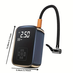 High Speed 150W Car Air Compressor With LED Lamp
