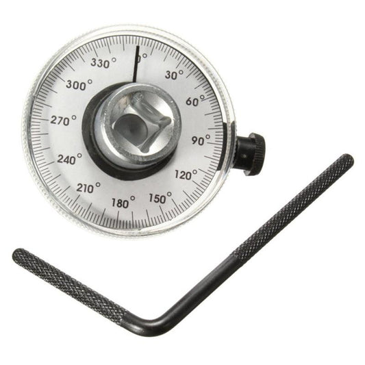 12.5mm Torque Wrench Angle Gauge Tool 360 Adjustable 1/2 Drive Torque Meter